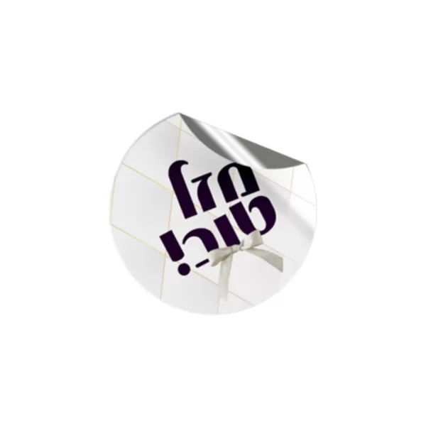 ⁦מדבקה עיגול⁩ – תמונה ⁦4⁩