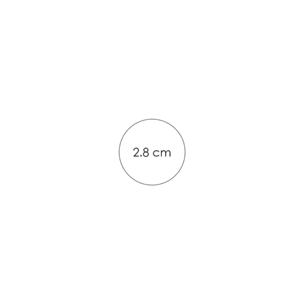 עיגול קוטר 2.8