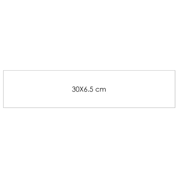 מלבן 6.5X30